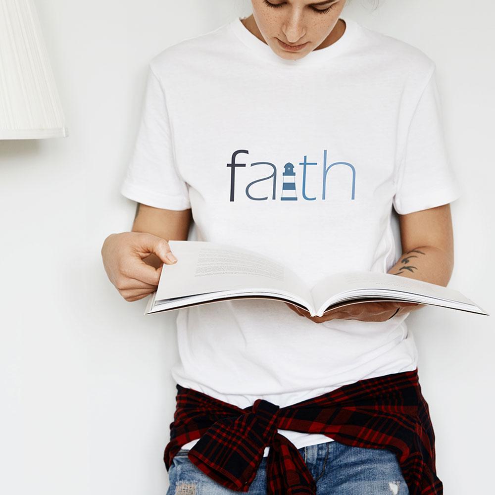 FAITH - Women's Faith T Shirt-WearBU.com