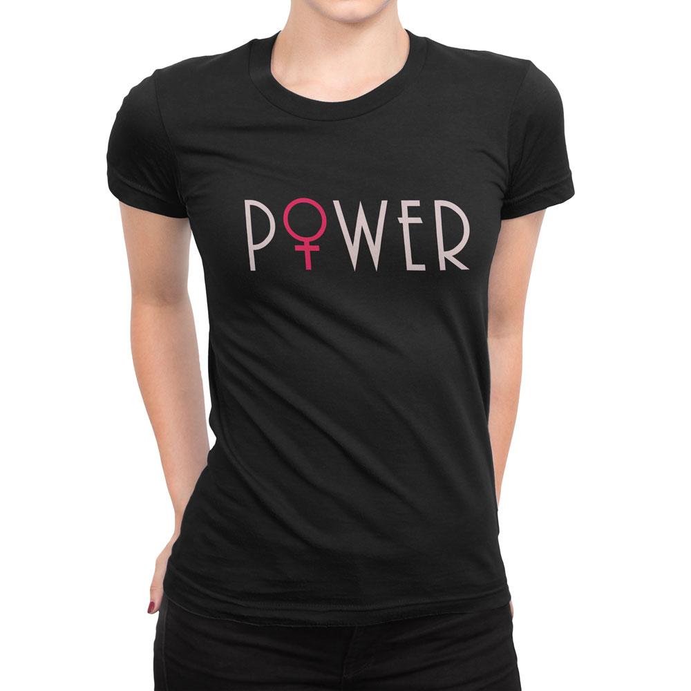 Girl Power - Women's Inspirational T Shirt-WearBU.com