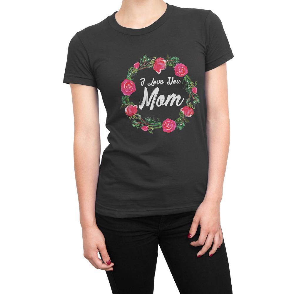 LOVE YOU MOM - Women's Mother day T Shirt-WearBU.com