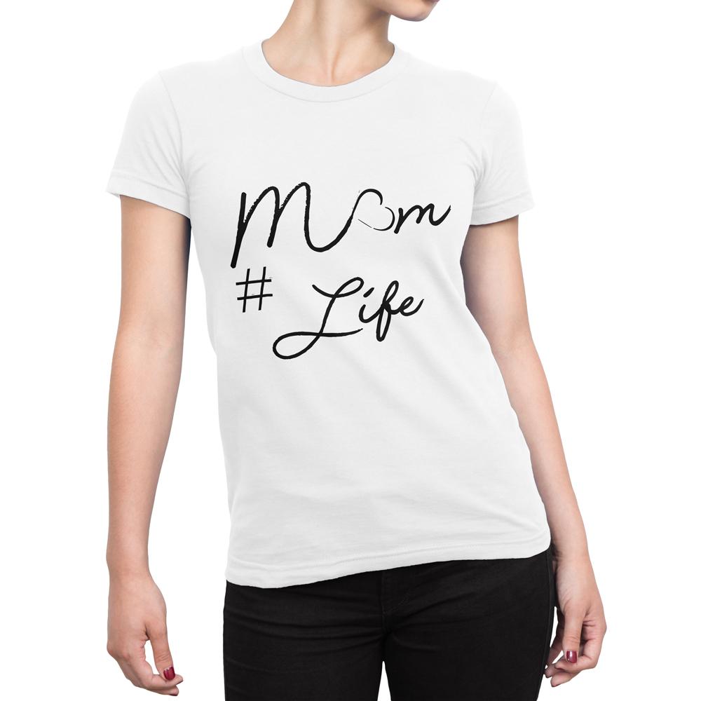 MOM LIFE - Women's Mother day T Shirt-WearBU.com